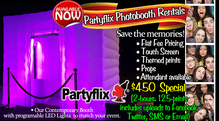 Photo Booth Rental Package Includes Prints and Free Delivery