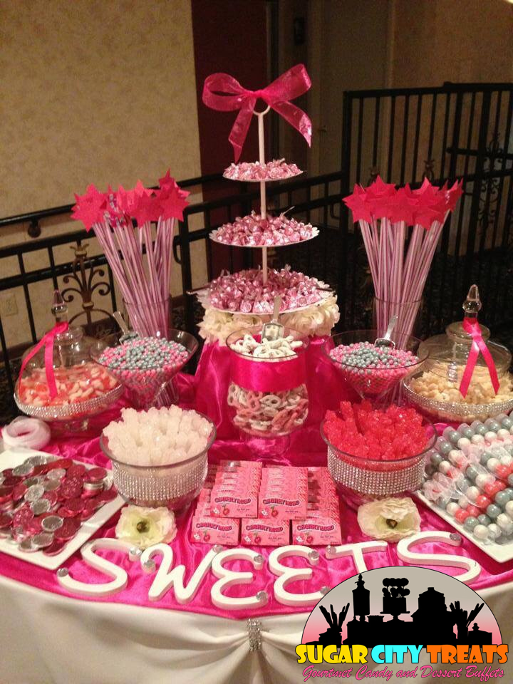 birthday candy buffet